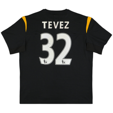 2009-10 Manchester City Match Issue Signed Home Shirt Tevez #32