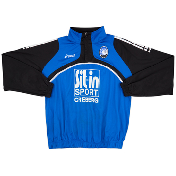 2002-03 Atalanta Asics 1/4 Zip Drill Top - 8/10 - (XL)