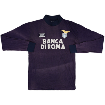1990-92 Lazio Umbro 1/2 Zip Track Jacket - 9/10 - (L)