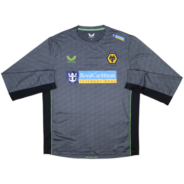 2022-23 Wolves Castore Training L/S Shirt - 9/10 - (XL)
