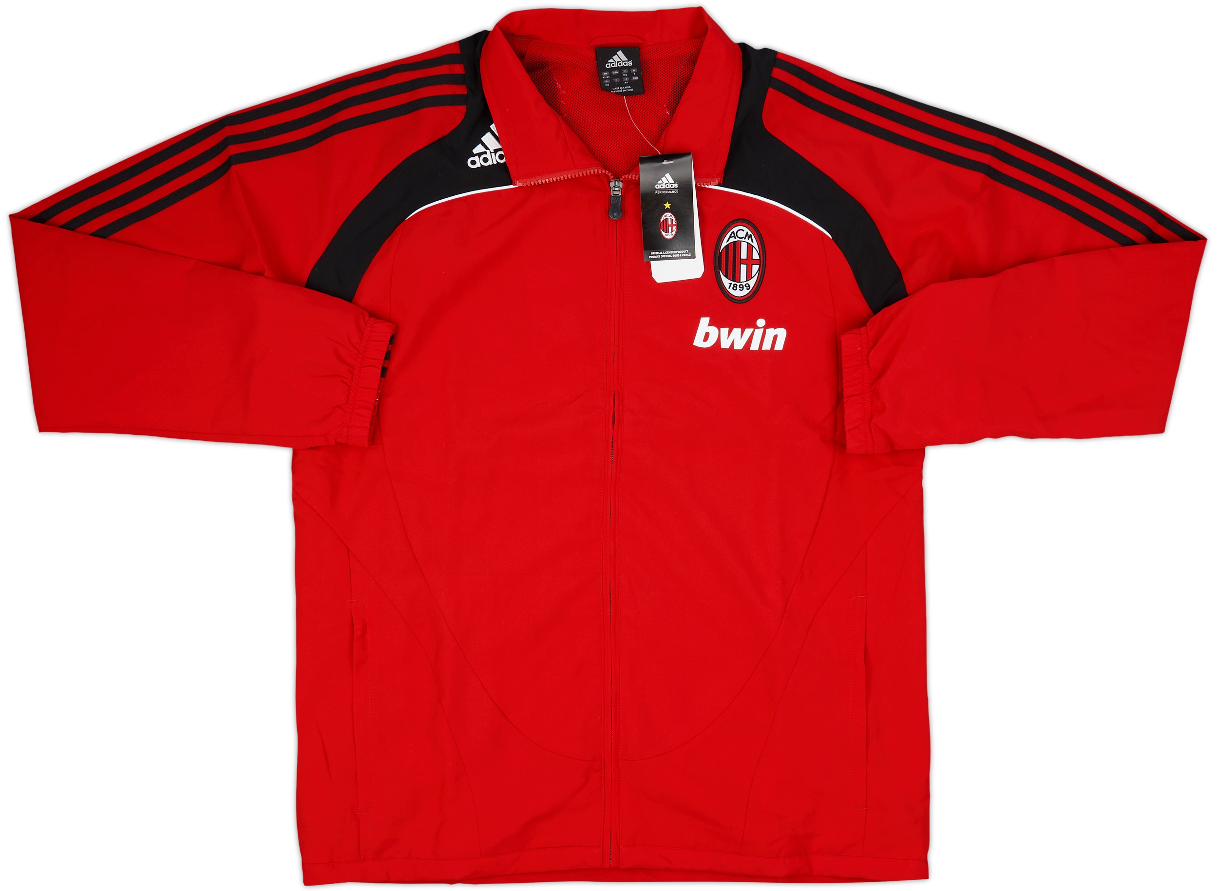 ベッカム　菅田将暉着　08-09 AC MILAN track jacket L 6117b3fb4780d69ec9a984a292482d