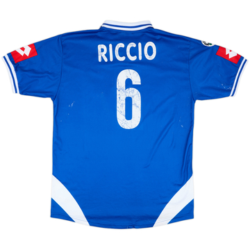 Camiseta de juego de visitante del Siena 2002-03 Riccio #6