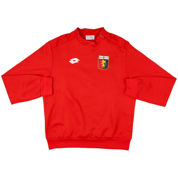2016-17 Genoa Lotto 1/4 Zip Drill Top - 8/10 - (L)