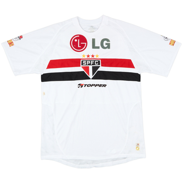 2004 Sao Paulo Home Shirt #9 - 6/10 - (XL)