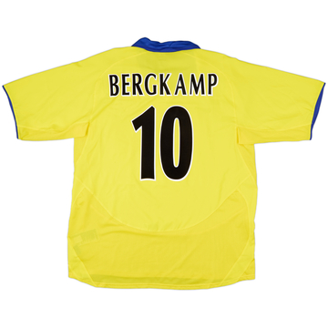 2004-05 Arsenal Home Shirt Bergkamp #10 - 6/10 - (S)