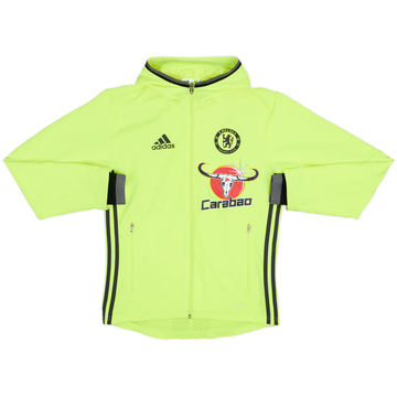 2016-17 Chelsea adidas Hooded Chaqueta de pista - 7/10 - (XS)