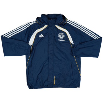 adidas Chelsea FC adidas ダウンジャケット 2007-08 Chelsea adidas Hooded Rain Jacket - 9/10 - (L)