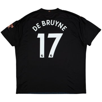 2018-19 Manchester City Away Shirt De Bruyne #17 - 10/10 - (3XL)