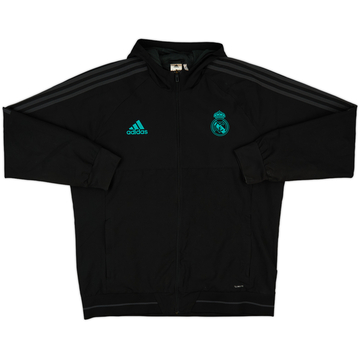 【正規17-18 Real Madrid  L/S BALE #11】 2017-18 Real Madrid Home Shirt Bale #11 - 7/10 - (M)