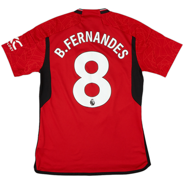 2023-24 Manchester United Home Shirt B.Fernandes #8 - 5/10 - (M)