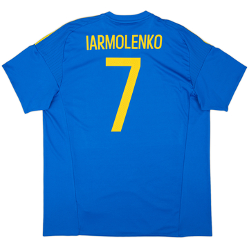 2016-17 Ukraine Away Shirt Yarmelenko #7 - 8/10 - (XL)