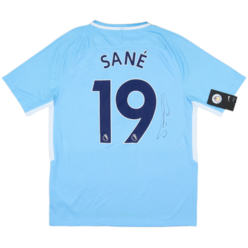 2018-19 Manchester City Home Shirt Sane #19 - 6/10 - (S)