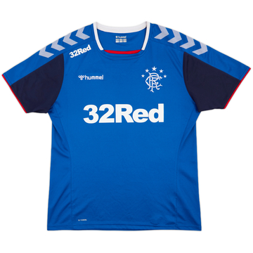 2019-20 Rangers Hummel Training Shirt - 8/10 - (L)