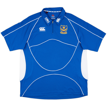2009-10 Portsmouth Canterbury 1/4 Zip Polo Shirt - 9/10 - (XL)