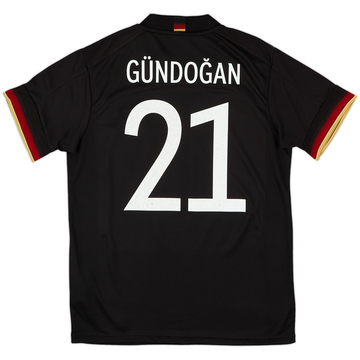 2020-21 Germany Away Shirt Gundogan #21 - 8/10 - (L)