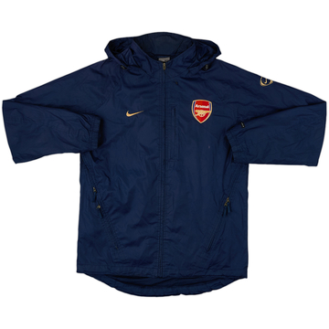 2003-04 Arsenal Nike Hooded Rain Jacket - 6/10 - (XL)
