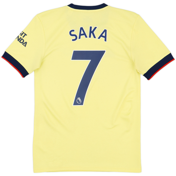 2021-22 Arsenal Away Shirt Saka #7 - 8/10 - (XS)