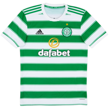 2021-22 Celtic Home Shirt - 8/10 - (S)