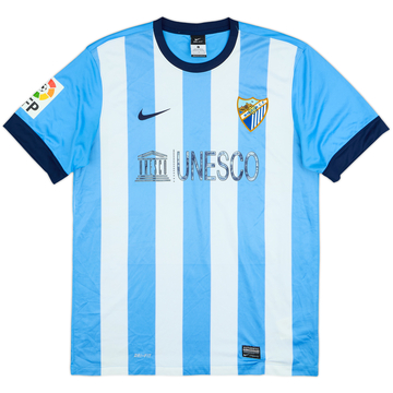 2013-14 Malaga Home Shirt - 5/10 - (L)