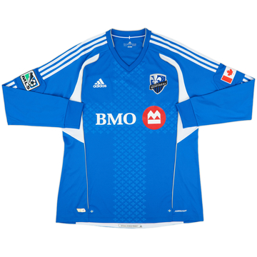 2012 Montreal Impact Authentic Home L/S Shirt - 10/10 - (XL)