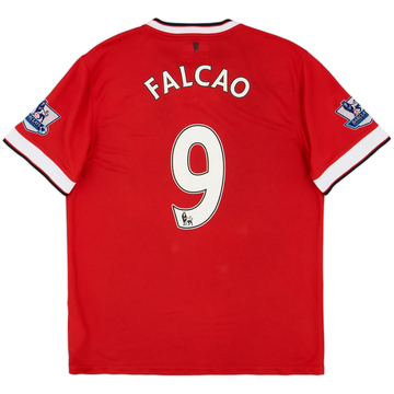 2014-15 Manchester United Home Shirt Falcao #9 - 6/10 - (L)