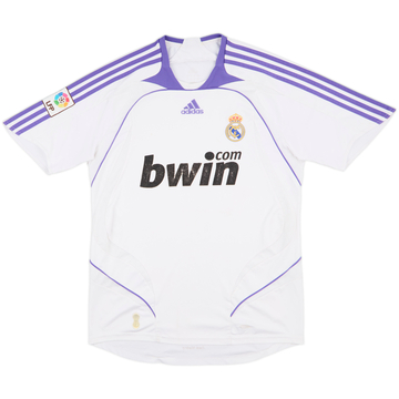 2007-08 Real Madrid Home Shirt - 6/10 - (L)