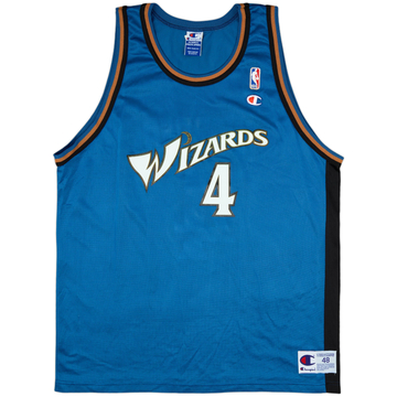 2001-02 Washington Wizards Jordan #23 Champion Away Jersey - 7/10