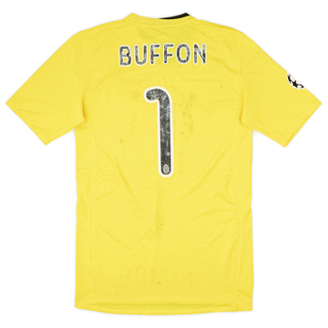 2008-09 Juventus GK S/S Shirt Buffon #1 - 4/10 - (L)