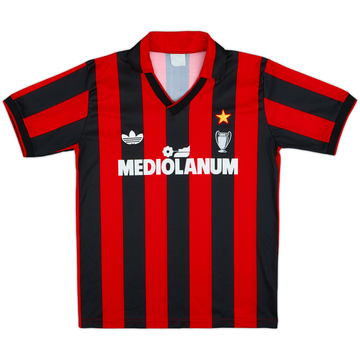 1990-91 AC Milan Home Shirt - 7/10 - (M)