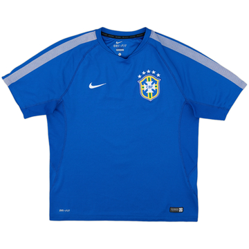 2014 Brazil Nike Training Shirt - 8/10 - (L)