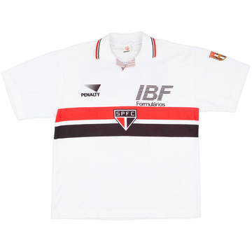 1993 Sao Paulo Home Shirt #10 - 9/10 - (XL)