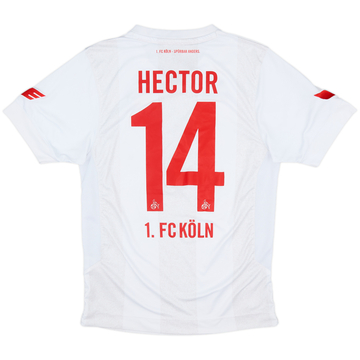 2016-17 FC Koln Home Shirt Hector #14 - 7/10 - (M)