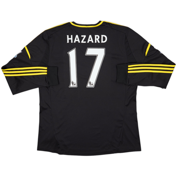 2012-13 Chelsea Third L/S Shirt Hazard #17 - 8/10 - (XL)