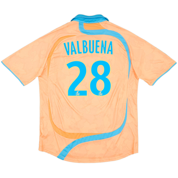 2007-08 Olympique Marseille Third Shirt Valbuena #28 - 7/10 - (L)
