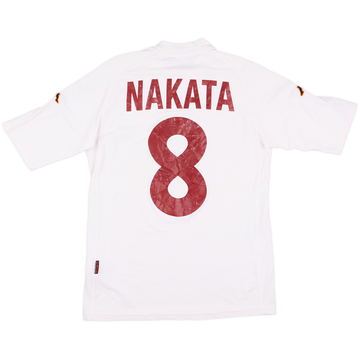 2000-01 Roma Home Shirt Nakata #8 - 7/10 - (L)