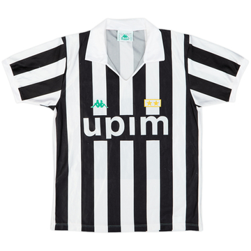 1991-92 Juventus Basic Home Shirt - 7/10 - (M)