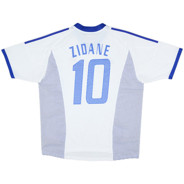 2002-04 France Away Shirt Zidane #10 - 9/10 - (L)