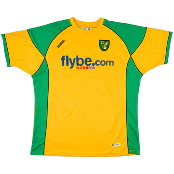 2006-08 Norwich Home Shirt - 7/10 - (3XL)