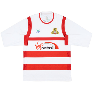 2017-18 Doncaster Rovers Home L/S Shirt - 6/10 - (M)