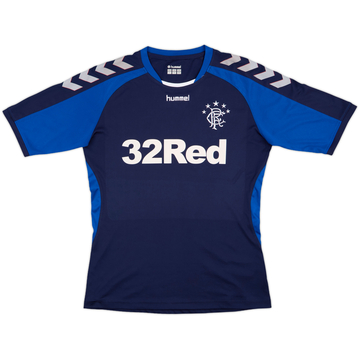 2018-19 Rangers Hummel Training Shirt - 8/10 - (S)