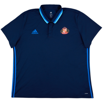 2016-17 Sunderland adidas Polo Shirt - 8/10 - (3XL)