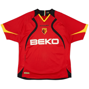 2007-08 Watford Away Shirt - 6/10 - (XL)