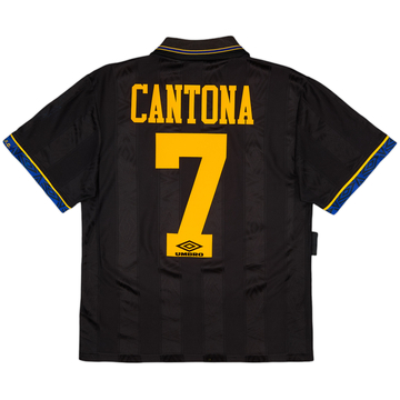 1993-95 Manchester United Away Shirt Cantona #7 - 7/10 - (XL)