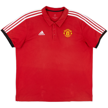 2021-22 Manchester United adidas Camiseta Polo - 8/10 - (XL)