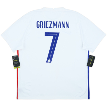 2020-21 France Home Shirt Griezmann #7 - 9/10 - (S)