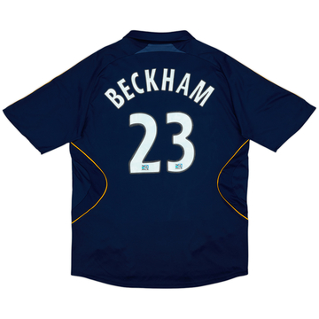 2007-08 LA Galaxy Away Shirt Beckham #23 - 5/10 - (XL)
