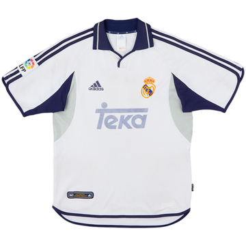 2000-01 Real Madrid Home Shirt - 4/10 - (S)