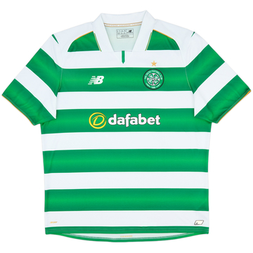 2016-17 Celtic Home Shirt - 9/10 - (XL)