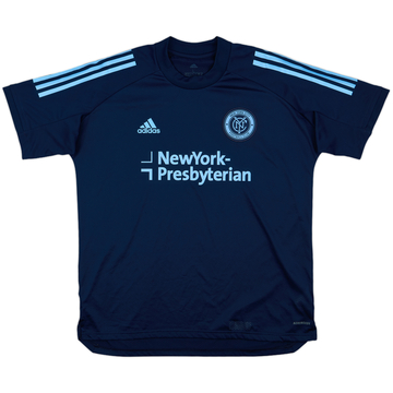 2019-20 New York City adidas Training Shirt - 8/10 - (L)