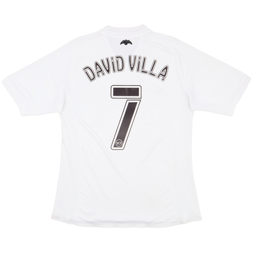2006-07 Valencia Home Shirt David Villa #7 - 8/10 - (L)